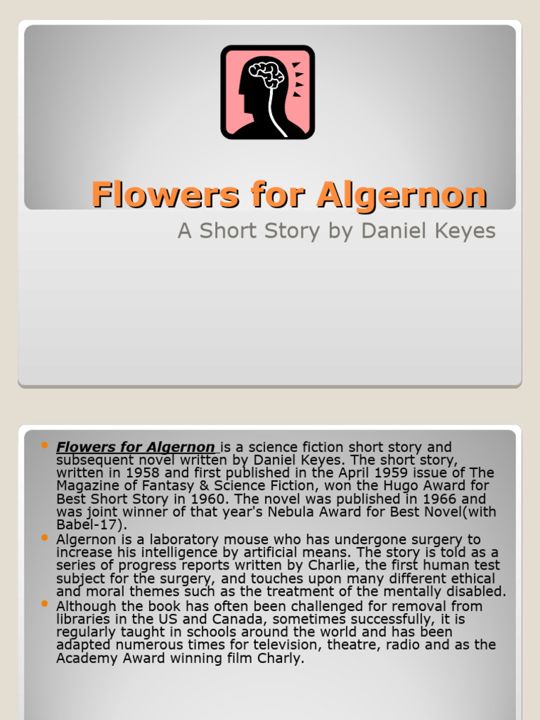 Flowers For Algernon PDF