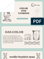 Cream and Green Illustrative Science Project Presentation