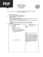 Lesson Plan in Math 8 Quarter 4 | PDF | Mathematics | Axiom