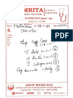 mathi prescription for chironic clinical