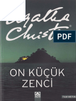 Agatha Christie On Küçük Zenci Altın Kitaplar