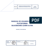 MV5 Manual de Aprendizaje Virtual Blackboard Docente