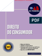 12. OAB DE PRIMEIRA DIREITO DO CONSUMIDOR