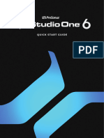 Studio One 6 Quick Start Guide EN