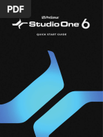 Studio One 6 Quick Start Guide EN