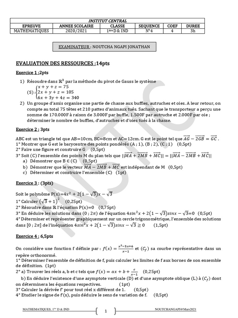 Ep.1 Maths | PDF