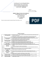 Proiect Didactic de Lungă Durată