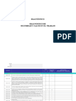 Diagnostico de Seguridad y Salud en El Trabajo