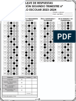 6â° Trim2 Solucionario Hoja de Respuestas Darukel 2023-2024