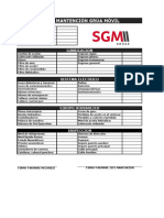 Ficha Mantenimiento SGM