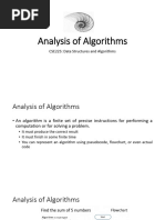 Analysis of Algorithms