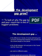 How Did The Development Gap Grow