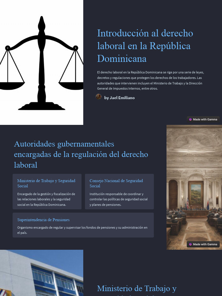 Introduccion al derecho laboral en la republica dominicana pdf