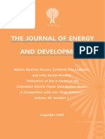 Estimation of the X-Factor in the Colombian Electric Power Distribution Sector: A Competition with Just Three Winners by Andrés Ramírez-Hassan, Estefanía Rúa-Ledesma, and John García-Rendón