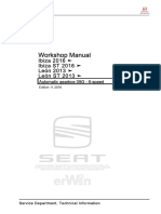 Seat Automatic Gearbox 09g 6 Speed Workshop Manual