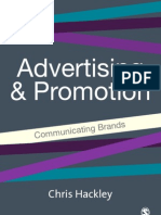 Advertising & Promotion. Communicating Brands (2005) (Chris Hackley)