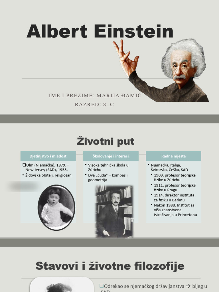 Albert Einstein | PDF