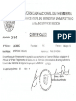 Zoom - Certificado Examen Medico 2010