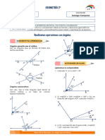 Ii Bimestre Geometría 2°: Ficha de Contenidos Sesión 04 Docente