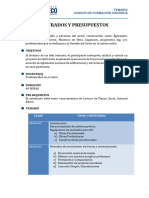 Metrados y Presupuestos Segun Capeco PDF 1