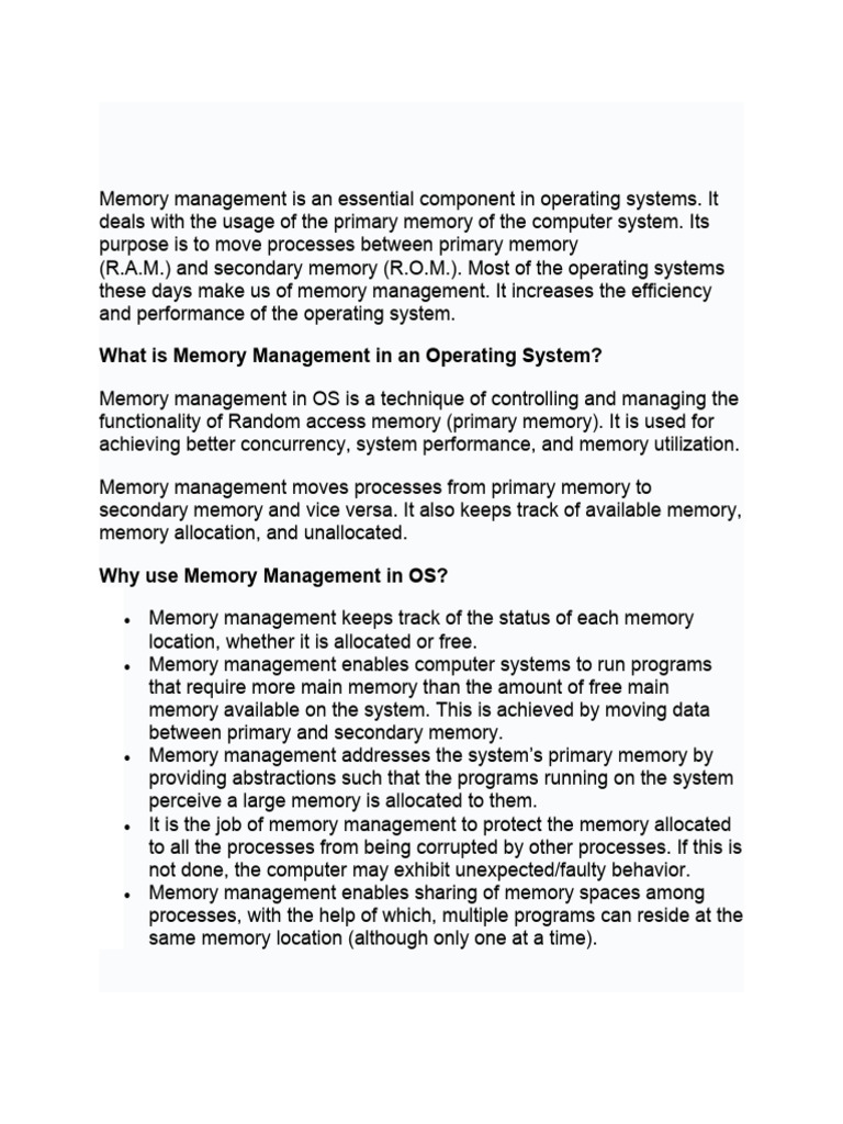 os-memory-management-in-operating-system-pdf-computer-data