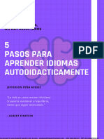 5 Pasos para Aprender Cualquier Idioma