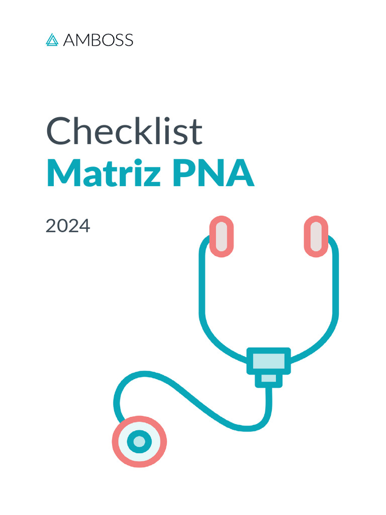 2024 Checklist AMBOSS Matriz PNA 1 PDF