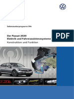 SSP 596 Der Passat 2020 - Elektrik Und Fahrerassistenzsysteme