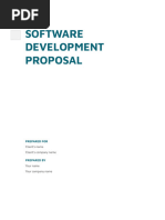 Software Development Proposal