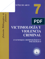 Victimologia y violencia criminal (Un enfoque criminológico y psicológico)