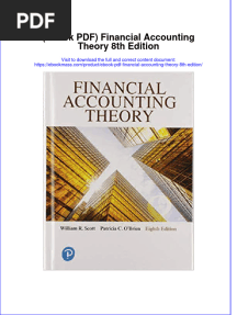 Ebook PDF Financial Accounting Theory 8Th Edition All Chapter Scribd Ebook PDF