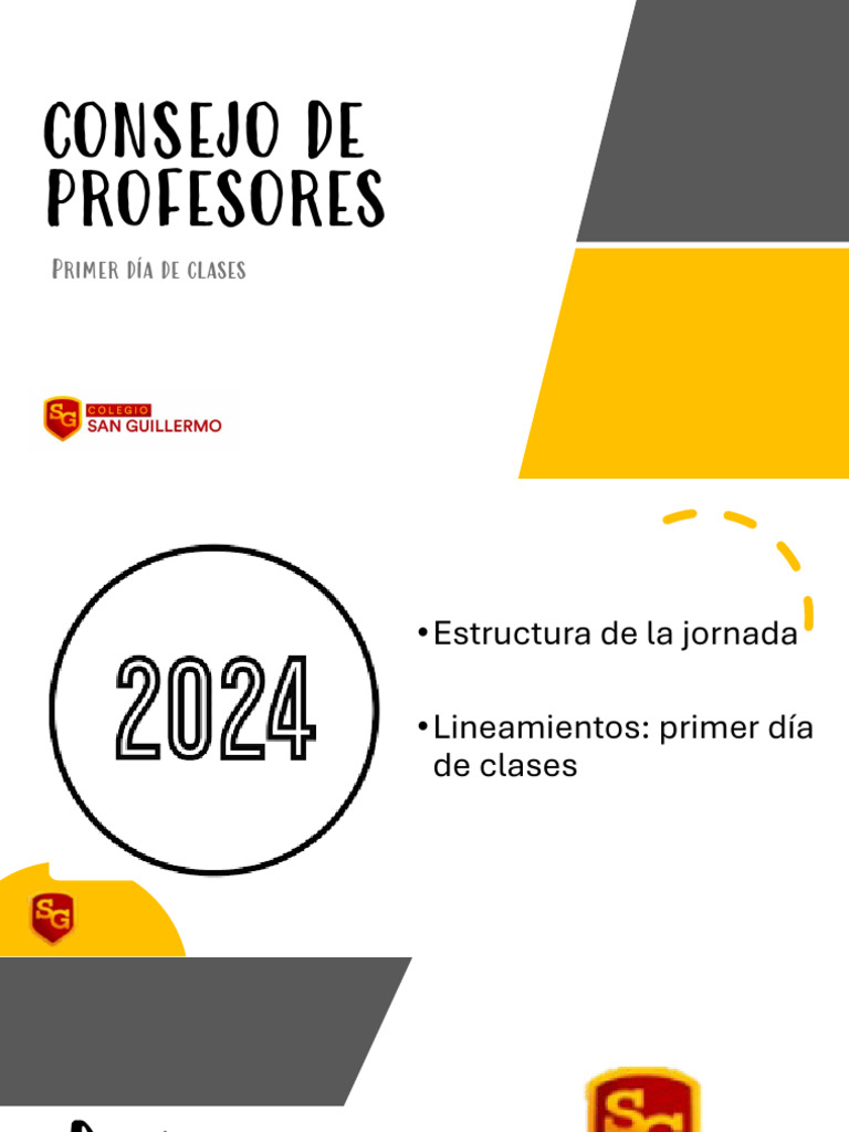 Organización del Primer Día de Clases | PDF | Crecimiento personal y ...