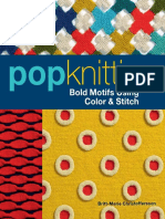 Knitting: Bold Motifs Using Color & Stitch