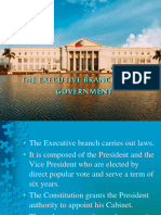 Lesson 7 - Functions of Executive Branch