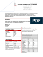 CHEESE SWISS PROCESSED CLN LBL - SPEC - En.es