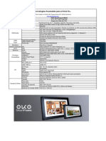 OKOFrame21 Caracterísitcas Técnicas