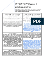 GATSBY Ch. 5 - Symbolism Analysis