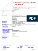 Hoja de Seguridad Iloform FST 14 Spanish