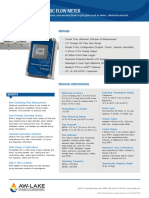 Ultrasonic Clamp On Data Sheet