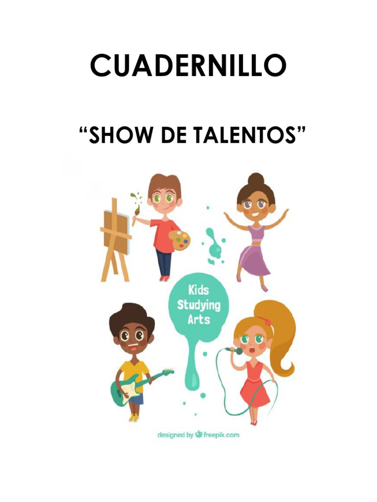 Cuadernillo Show de Talentos | PDF