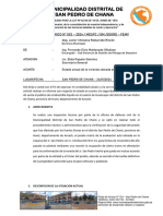 Informe - #003 - 2024 - Estado Situacional Del Predio Ubicado en La MZ W LT 13 #Exp 208