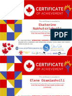 Canada Conference Certificate 11