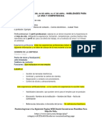 Actividad Semana Del 04 de Abril Al 07 de Abril