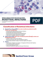 Bacte Rickettsial Infections