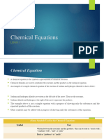 Chemical Equations