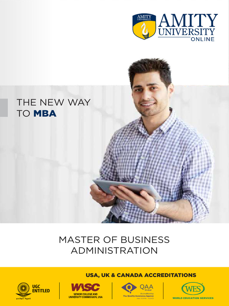 Brochure | PDF | Master Of Business Administration | Educational Technology
