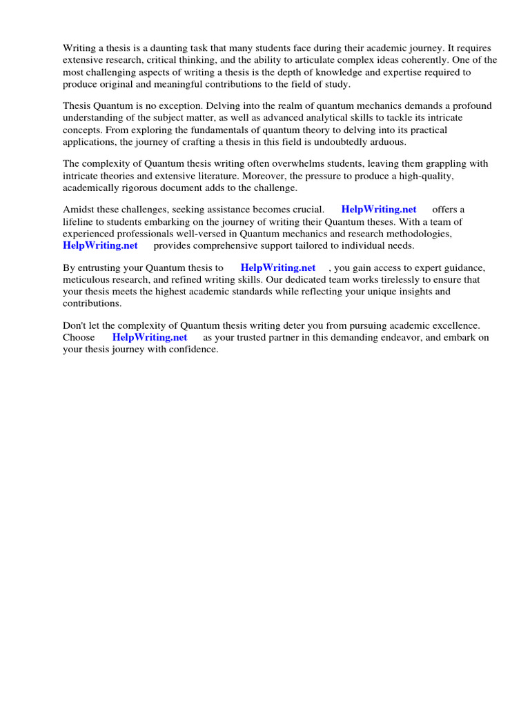 Thesis quantum pdf quantum mechanics quantum computing