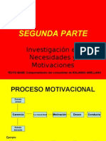 Necesidades y Motivaciones