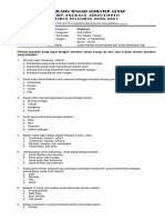 SOAL PTS Prakarya (7) - Kisi-Kisi - Kunci Jawaban