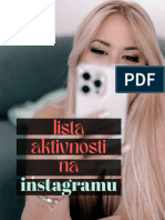 Lista Aktivnosti Na Instagramu